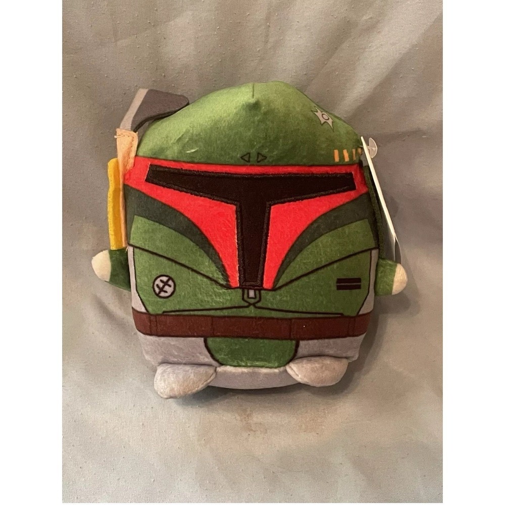 NEW Star Wars Boba Fett Cuutopia Mattel Plush 5" Disney
